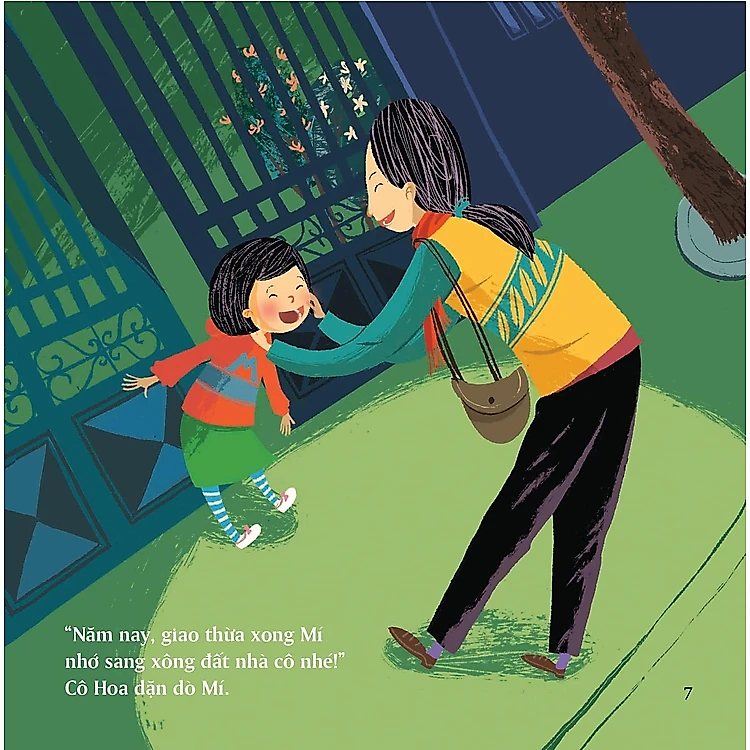 Sách Lễ Tết Quê Hương: Mí Đi Xông Đất - Chuyện Kể Dịp Tết Nguyên Đán