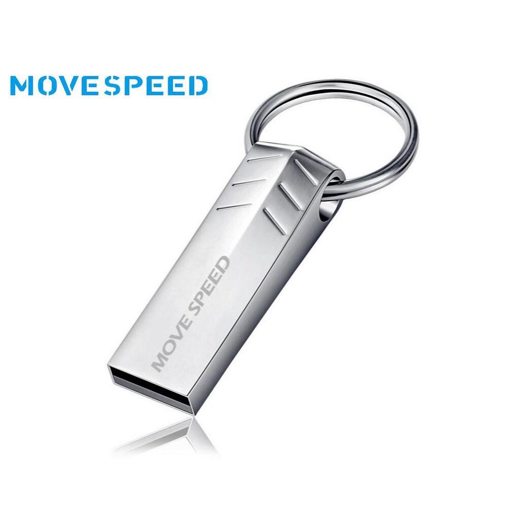 Usb 2.0 Move Speed 128GB/64GB/32GB siêu nhỏ vỏ kim loại - thẻ USB 2.0, tốc độ 30MB/s chống nước, bảo hành 5 năm - hàng chính hãng