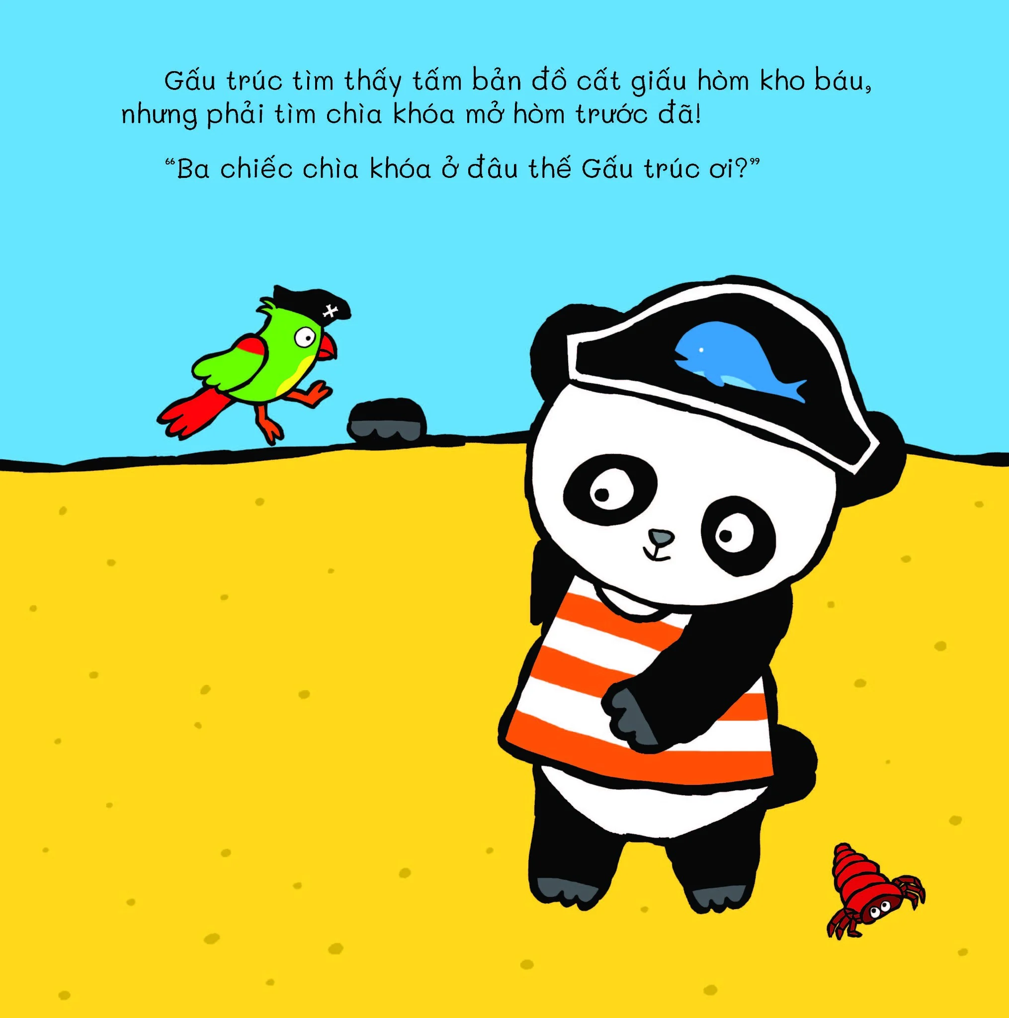 Gấu Trúc Đi Tìm - Cùng Lật Giở Thú Vị - Ở Đâu Thế Gấu Trúc Ơi?