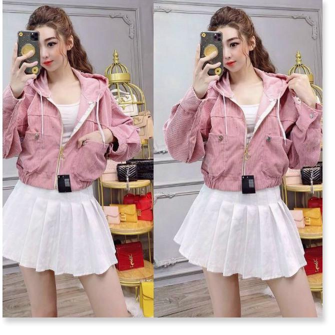 ÁO KHOÁC NHUNG NỮ HIỆN ĐẠI,THIẾT KẾ HỌA TIẾT TRƠN NHƯNG KHÔNG KÉM PHẦN SANG TRỌNG THỜI TRANG KING STORE