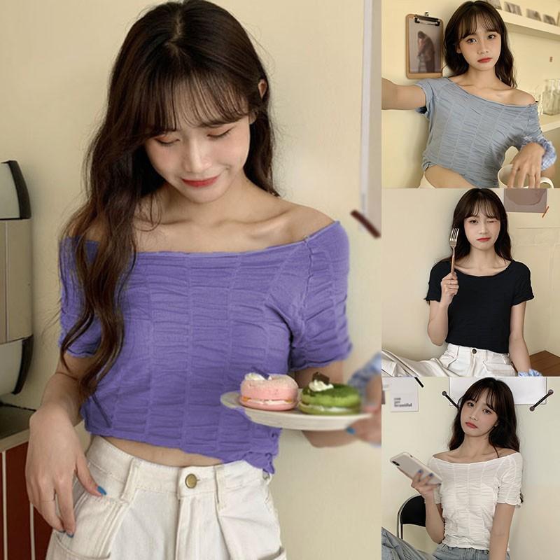 Áo Thun Tay Ngắn Thời Trang Cho Nữ