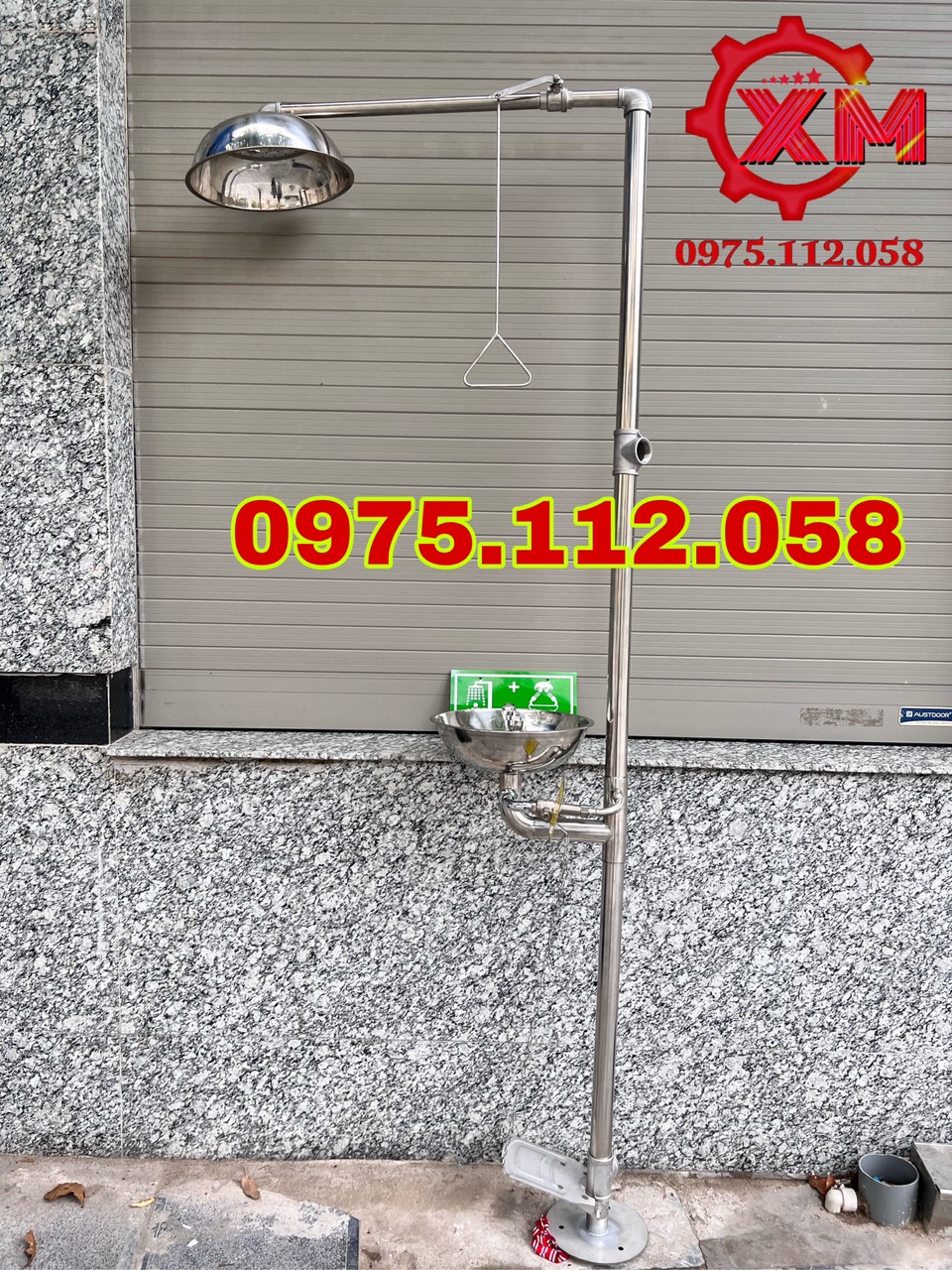 Bổn rửa mắt và tắm khẩn câp,máy rửa mắt khẩn cấp