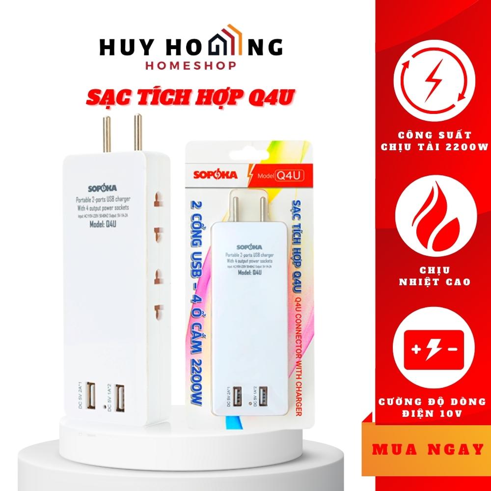 Sạc tích hợp Q4U Sopoka - Hàng chính hãng