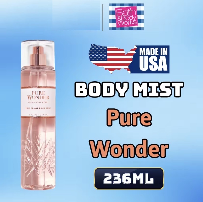 Body Mist Pure Wonder - Xịt Thơm Bath and Body Work Pure Wonder 236ml