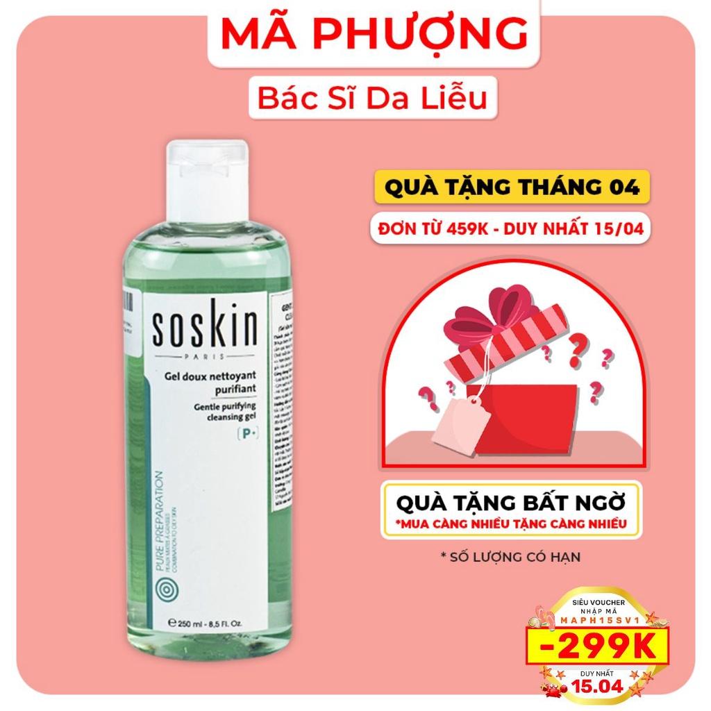 SỮA RỬA MẶT SOSKIN da dầu mụn