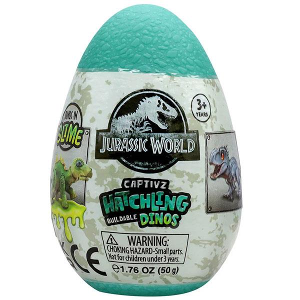 Trứng Slime Khủng Long Jurassic World Captivz Hatchling Buildable Dinos - Toy Monster JW-HC-14CDU (Mẫu Sản Phẩm Bên Trong Là Ngẫu Nhiên)