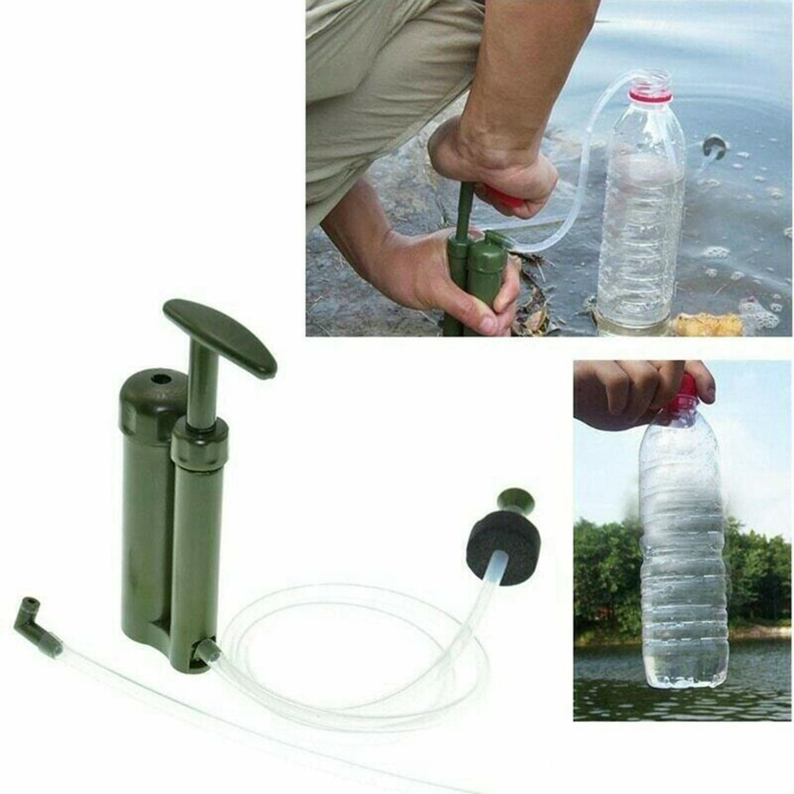 Outdoor Water Purifier Ultra Filter Pump Hiking Emergency Water Purification Kit