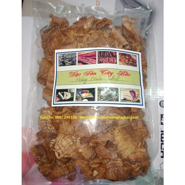 Măng nứa khô Tây Bắc (Măng búp non chọn kỹ, bao test) 500g