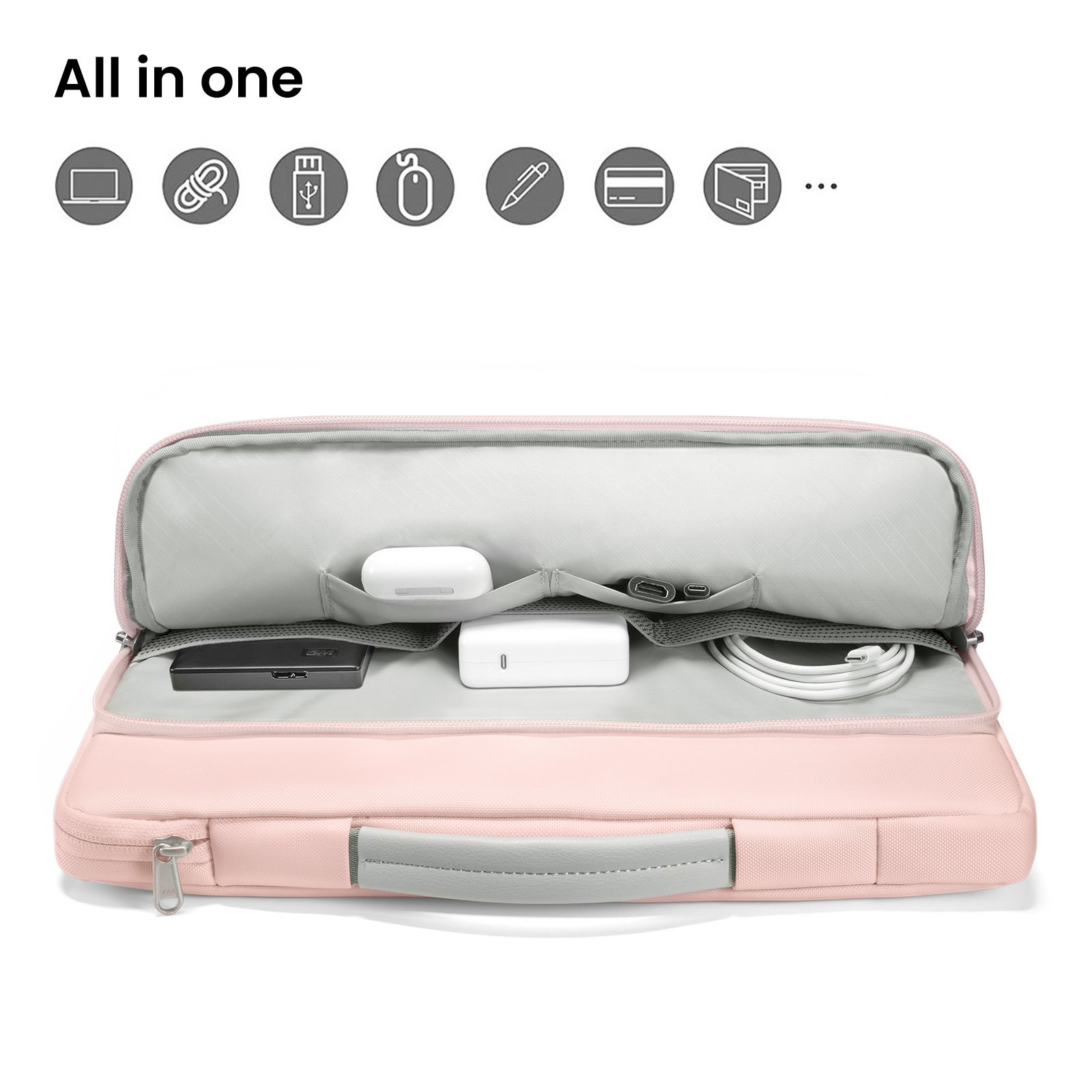 Túi Xách Chống Sốc Tomtoc USA Briefcase Dành Cho Macbook 13/14/15/16inch - Hàng Chính Hãng