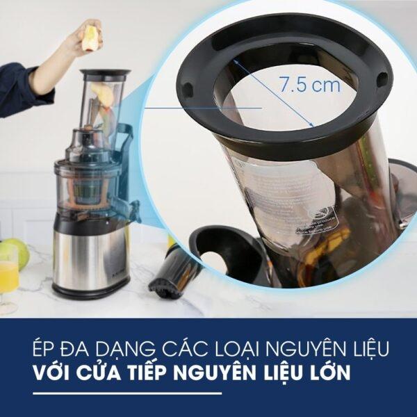 Máy Ép Chậm Kalite KL-565 Pro, Công Suất 240W, Ép Kiệt Bã Rau Củ Quả, Làm Kem, Hàng Chính Hãng