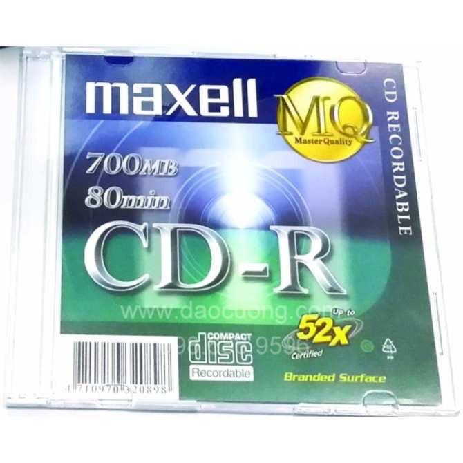 Hộp 10 cái cd Maxell