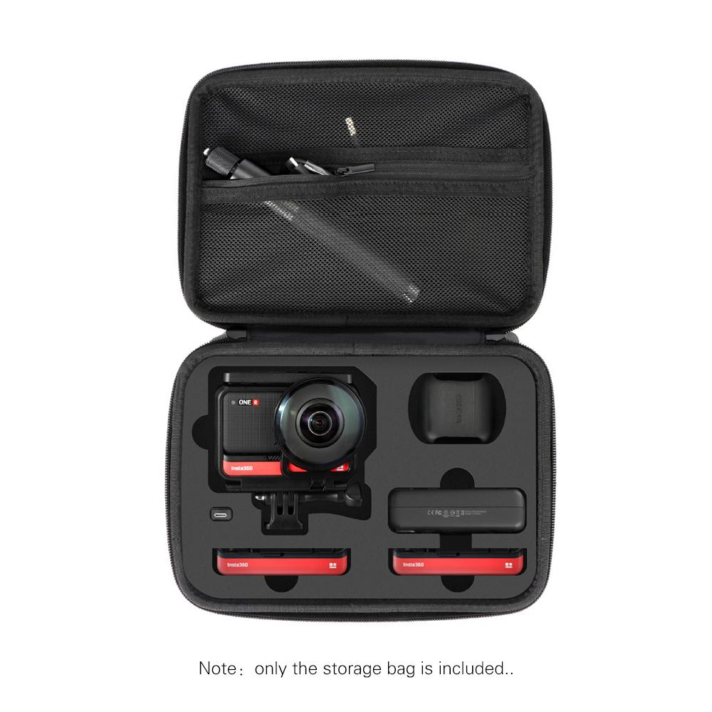 Hộp đựng máy ảnh thể thao Chống va đập Di động chống nước Tương thích với Insta360 ONE R TWIN