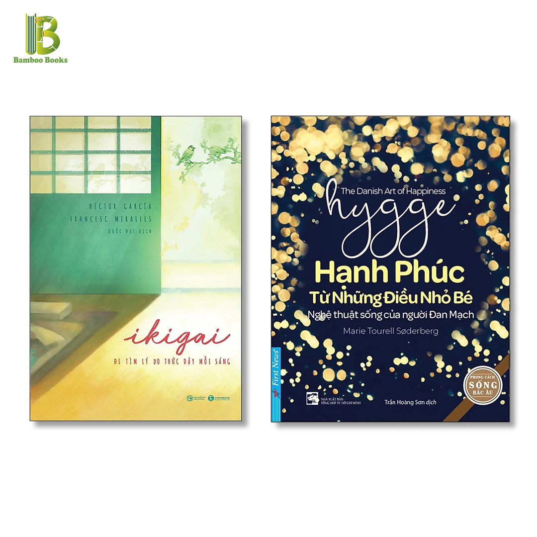 Combo 2 Cuốn Về Những Lối Sống Nổi Tiếng: Ikigai - Đi Tìm Lý Do Thức Dậy Mỗi Sáng + Hygge – Hạnh Phúc Từ Những Điều Nhỏ Bé (Tặng Kèm Bookmark Bamboo Books)