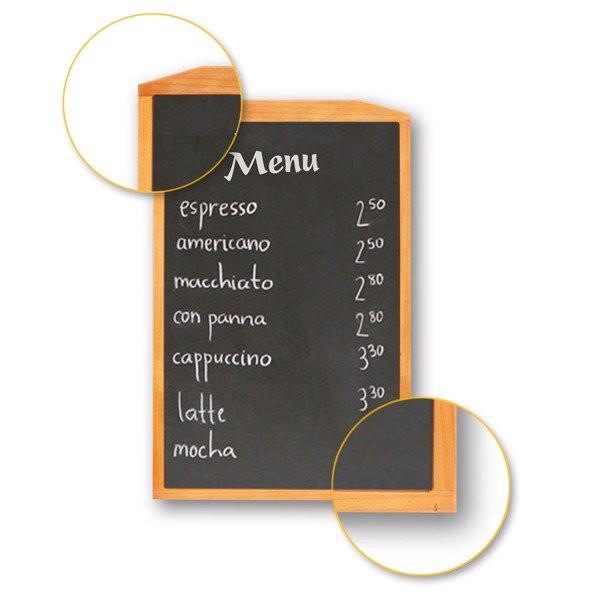 Bảng menu 1 mặt Alora  - kích thước 60x94cm