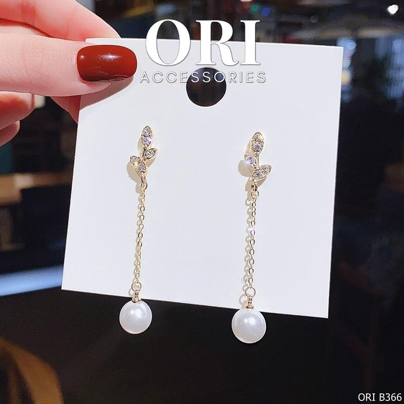 Bông tai nữ dáng dài Phoebe tinh tế thời trang ORI ACCESSORIES B366