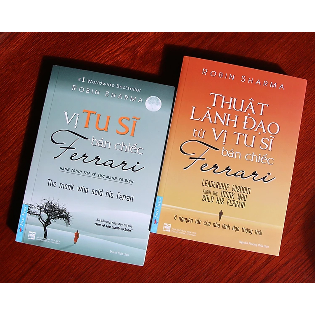 Combo 4Q Hay Nhất Của Robin Sharma : Khám Phá Vận Mệnh - 7 Bước Đánh Thức Bản Thân + Trí Tuệ Gia Đình - Từ Vị Tu Sĩ Bán Đi Chiếc Ferrari + Vị Tu Sĩ Bán Chiếc Ferrari + Thuật Lãnh Đạo Từ Vị Tu Sĩ Bán Chiếc Ferrari (Tặng Kèm Bookmark Bamboo Books)