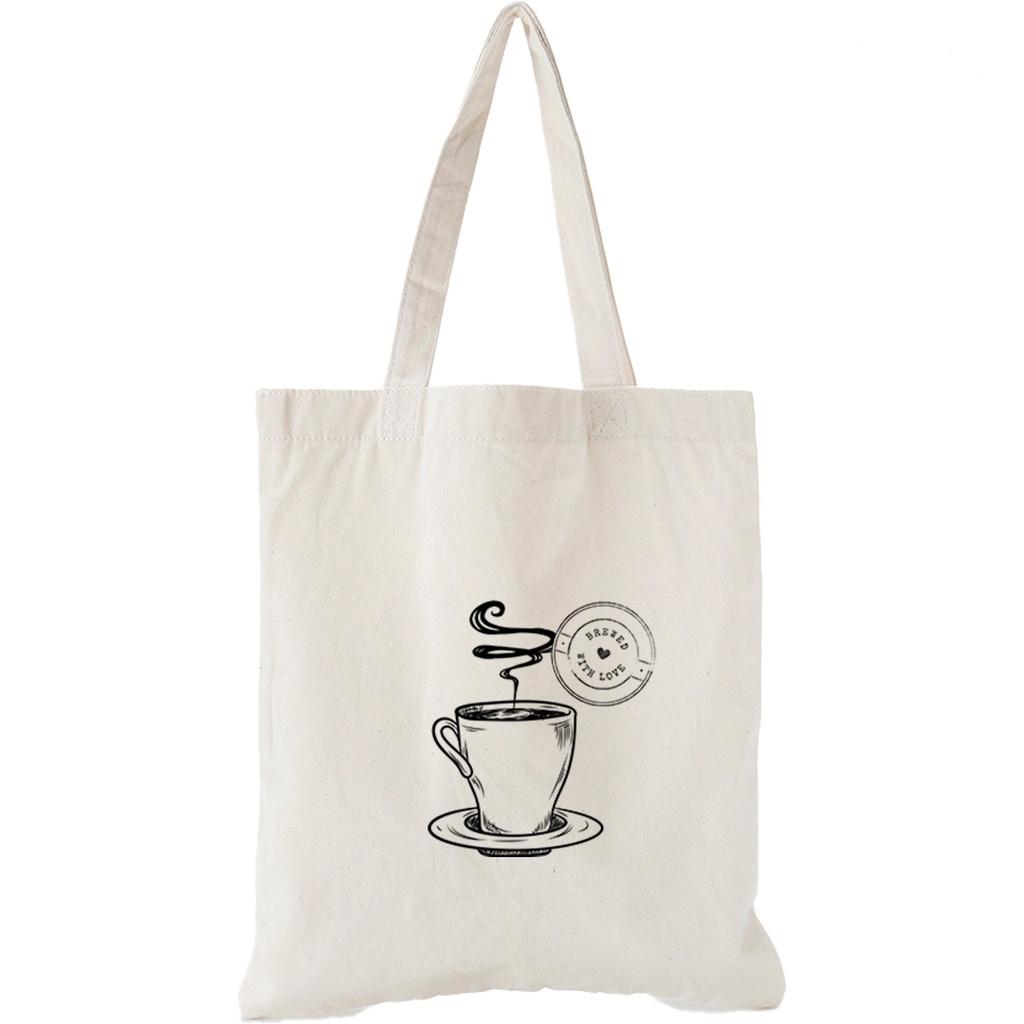 Túi vải Canvas Trương Gia Túi Vải - Túi Canvas bộ sưu tập black and brown nhiều kích thước