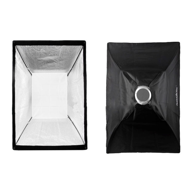 Bộ Softbox 2 Lớp Bowen Mount Godox (60 x 90 cm) - Hàng Nhập Khẩu