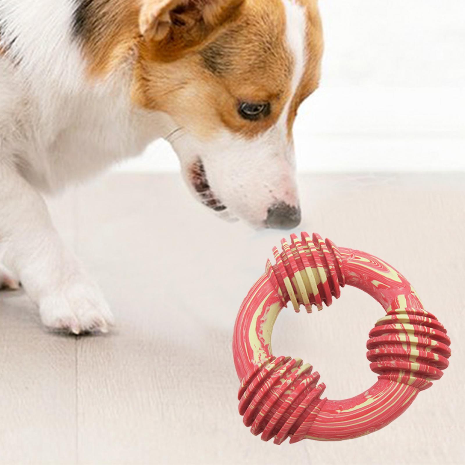 Dog Chew Toys for Aggressive Chewers, Rubber Puppy Chew Toys for Large and