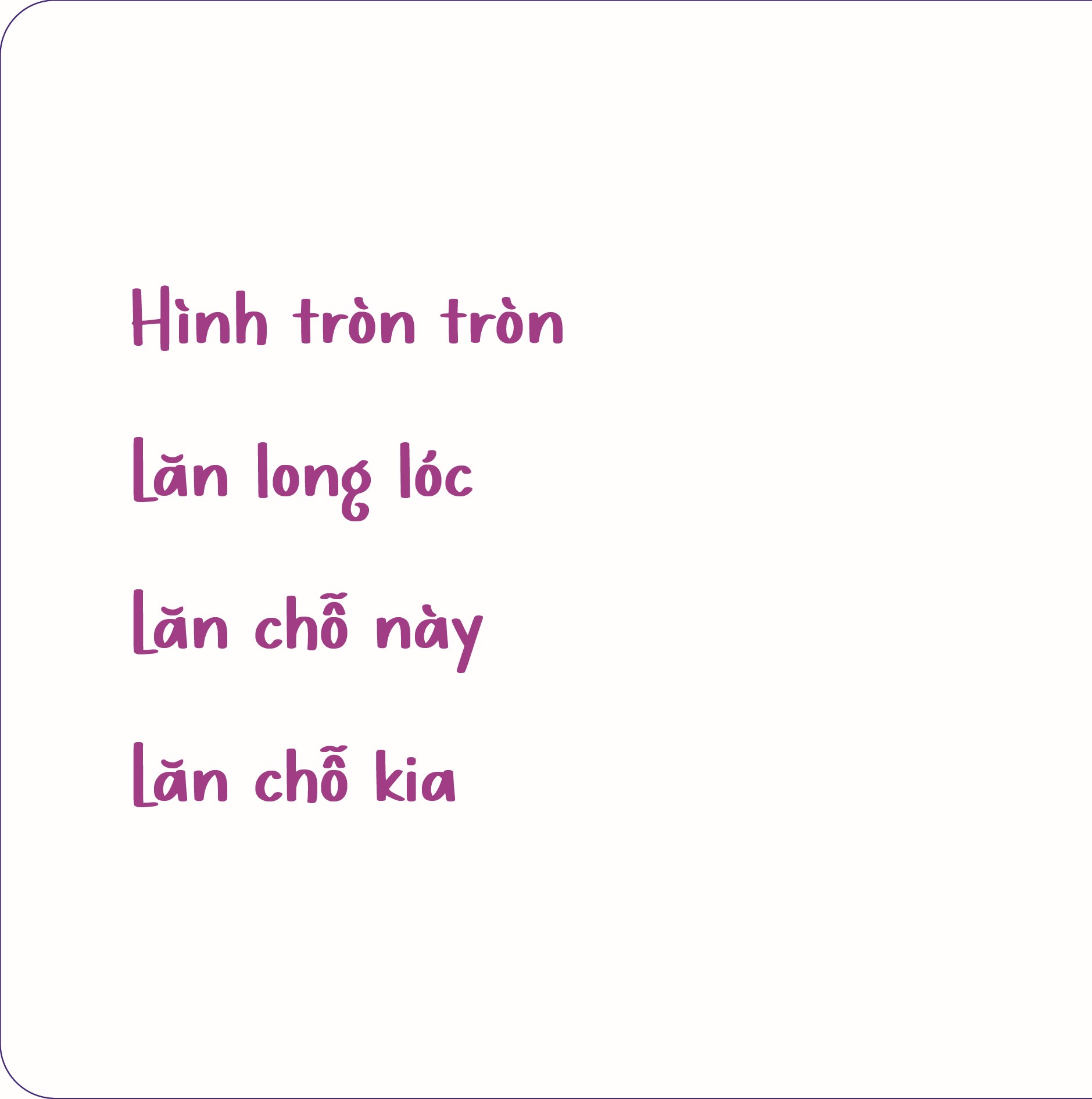 Sách - Tròn lăn long lóc - Vui chơi cùng hội họa