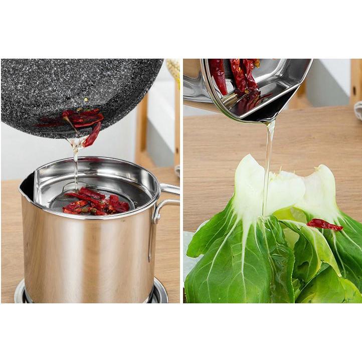 Bình đựng dầu làm từ thép 304 1.6L Nhập khẩu Đức