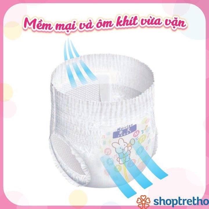 Bỉm quần MERRIES M58 (cho bé từ 6-11kg) 1 bịch