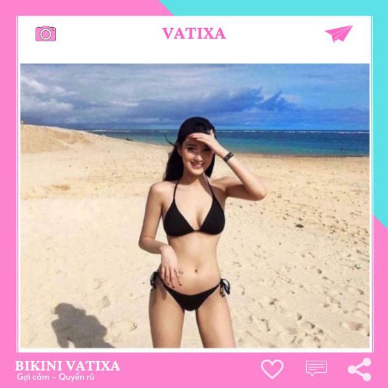 Bikini tam giác đen sexy nhiều màu VATIXA BKN26