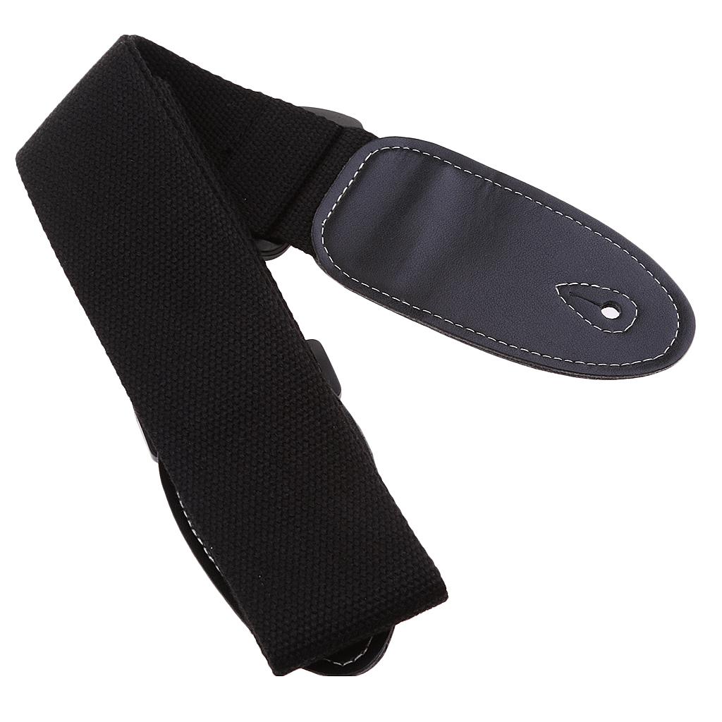 Portable Adjustable Guitar Strap with PU Leather Ends for Folk/Classical/Electric Guitar Bass Accessory Parts