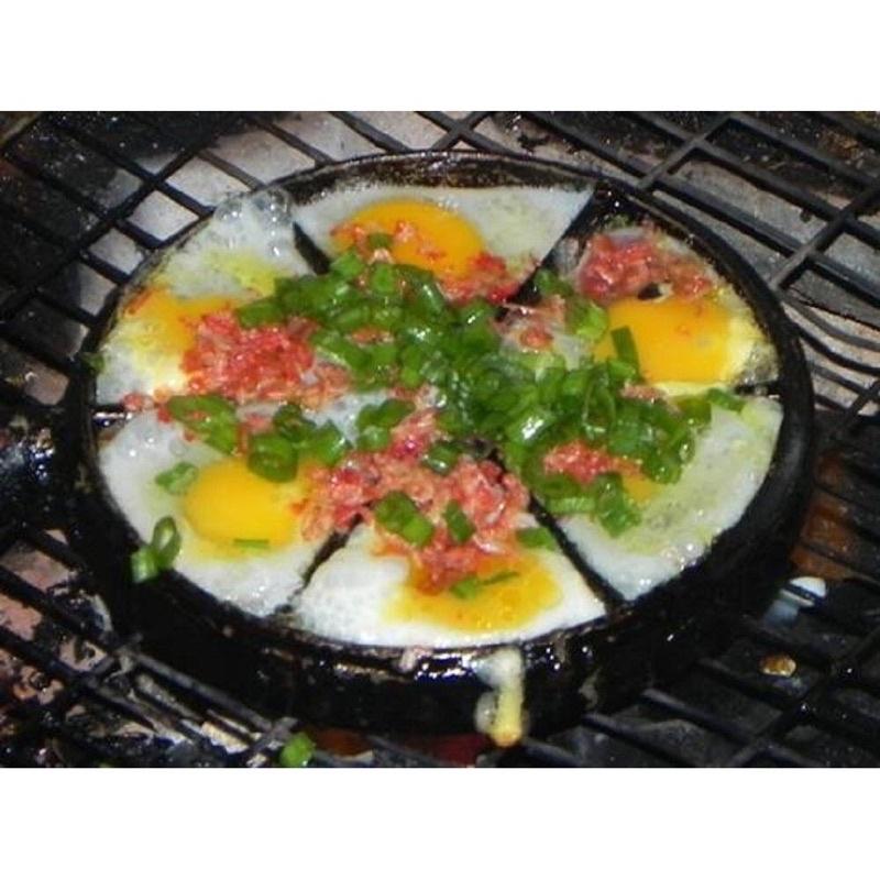Khuôn bánh trứng cút, bánh tam giác chống dính 6 ô