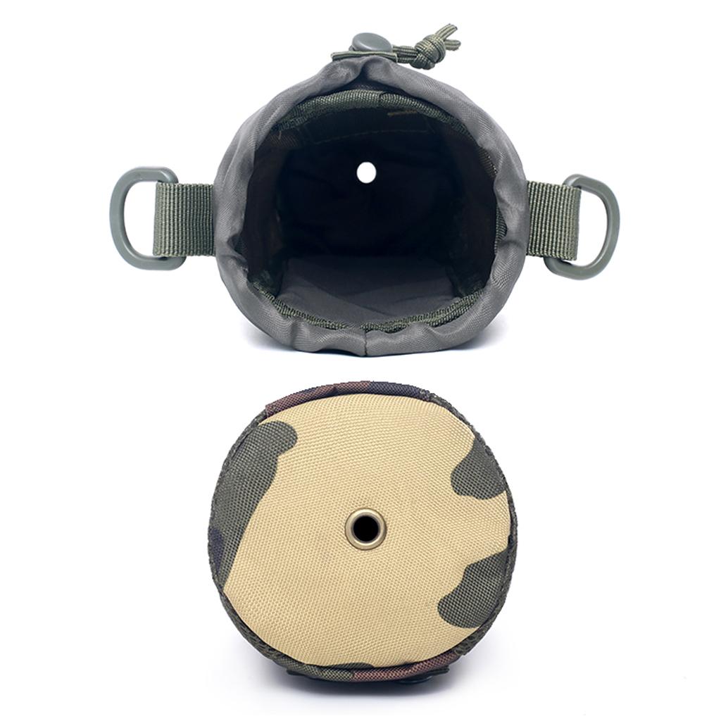 Outdoor Water Bottle Carrier with Shoulder Strap Drinking Pouch Bag Holder Woodland Camo/ ACU/CP/Digital Woodland