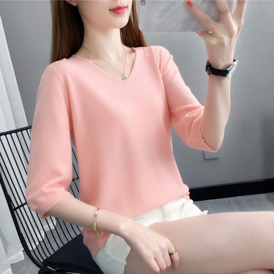 Áo len nữ chất mềm mịn hàng quảng châu loại 1