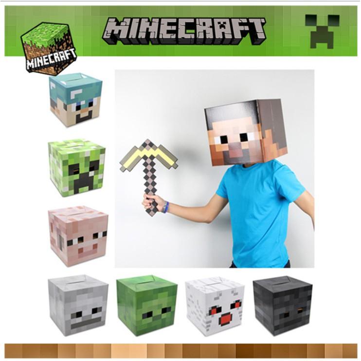 Đầu hóa trang nhân vật Zombie Minecraft cực đẹp