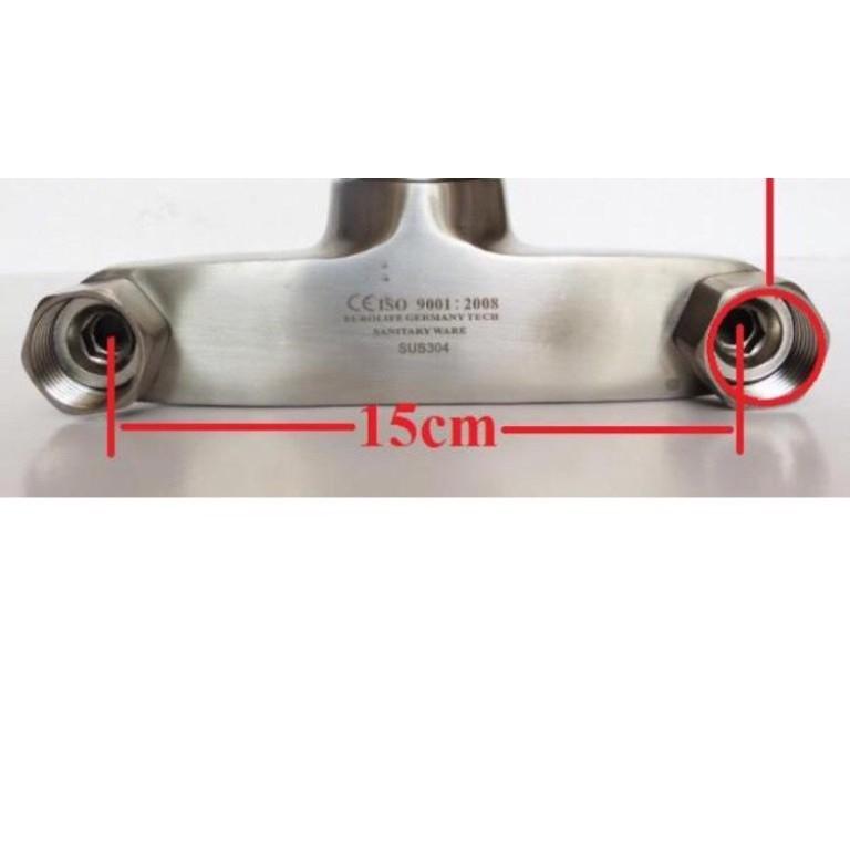 SEN TẮM NÓNG LẠNH INÕ 304 ,THÂN TRÒN