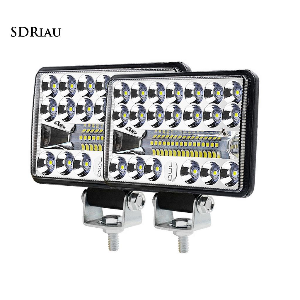 Bộ 2 Đèn Led 20 Bóng Xqcdx Cs-1243A1 4inch Chống Sốc Cho Xe Hơi