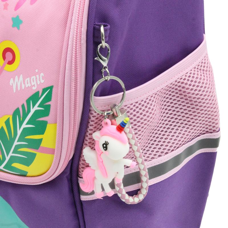 Cặp Học Sinh Chống Gù Bé Gái Size S - Magic Rabbit - Miti C11075S-RAB-PUR-PIN.L - Màu Hồng