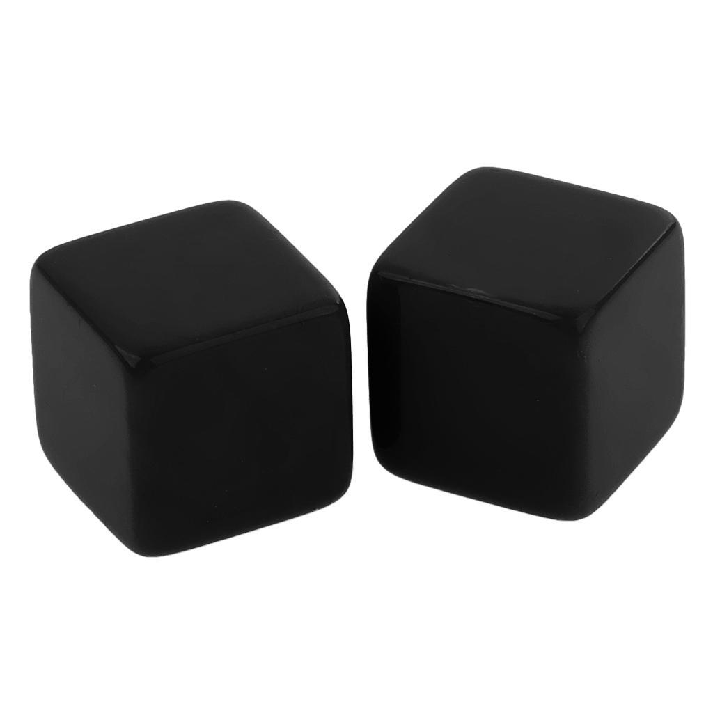 Set/25pcs Blank Dice D6 16mm/0.62'' D&D RPG Boardgame Playing Game Accessory