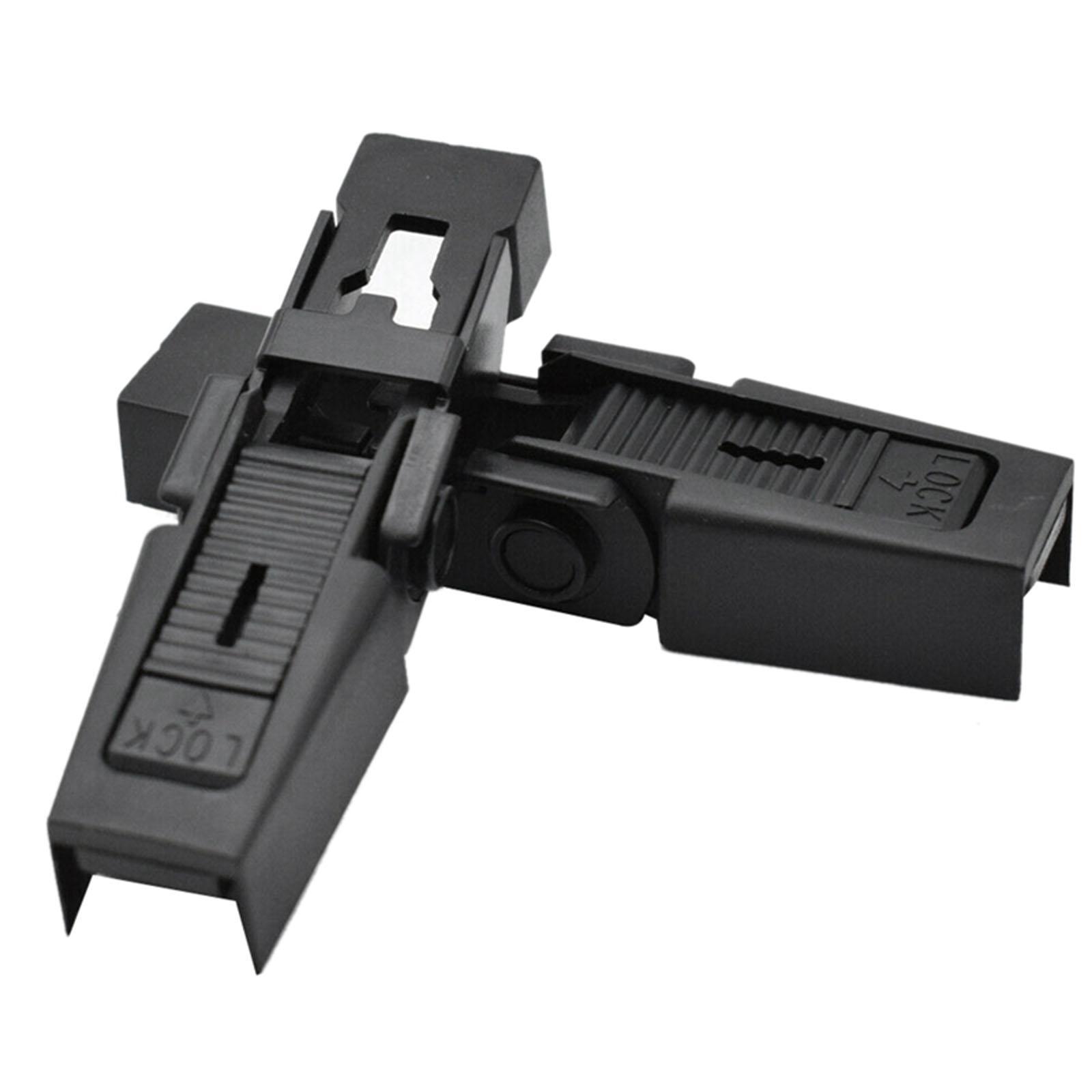 2Pcs Automotive Front Windshield Wiper Arm Retaining Clip/ Black for Discovery 2 L322 Replacement Durable/