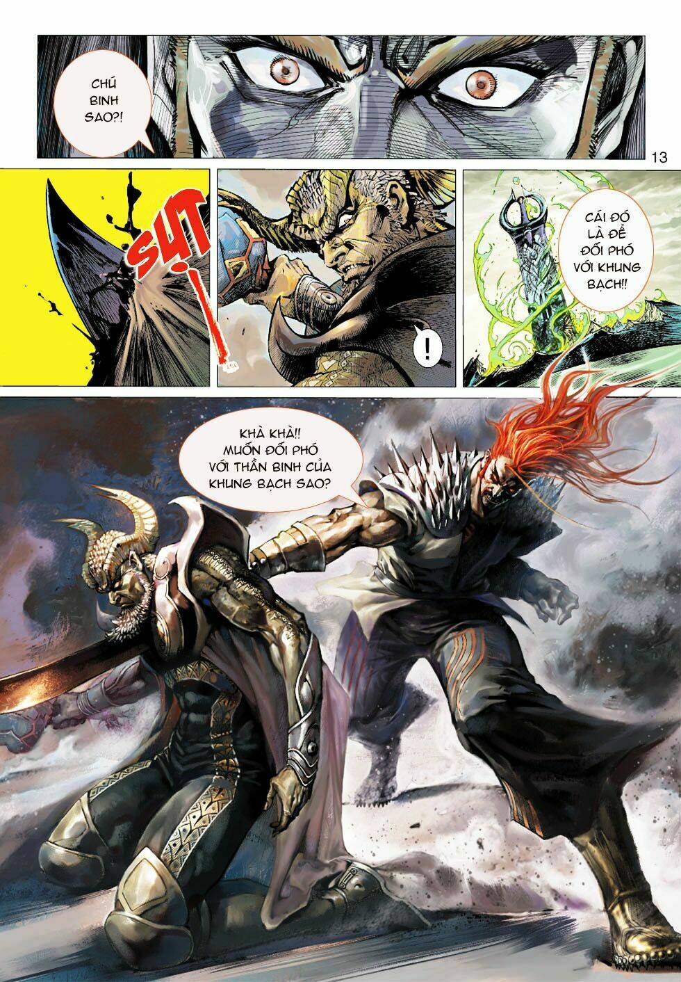 thần binh 4 chapter 1 13