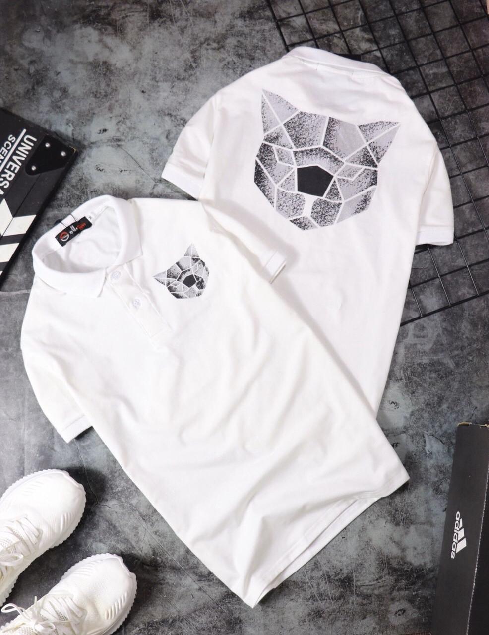 ÁO THUN NAM COTTON CỔ BẺ CO GIÃN TỐT
