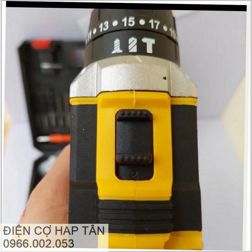 Máy khoan pin 72v dwalt bộ kèm 24 phụ kiện 3 chức năng
