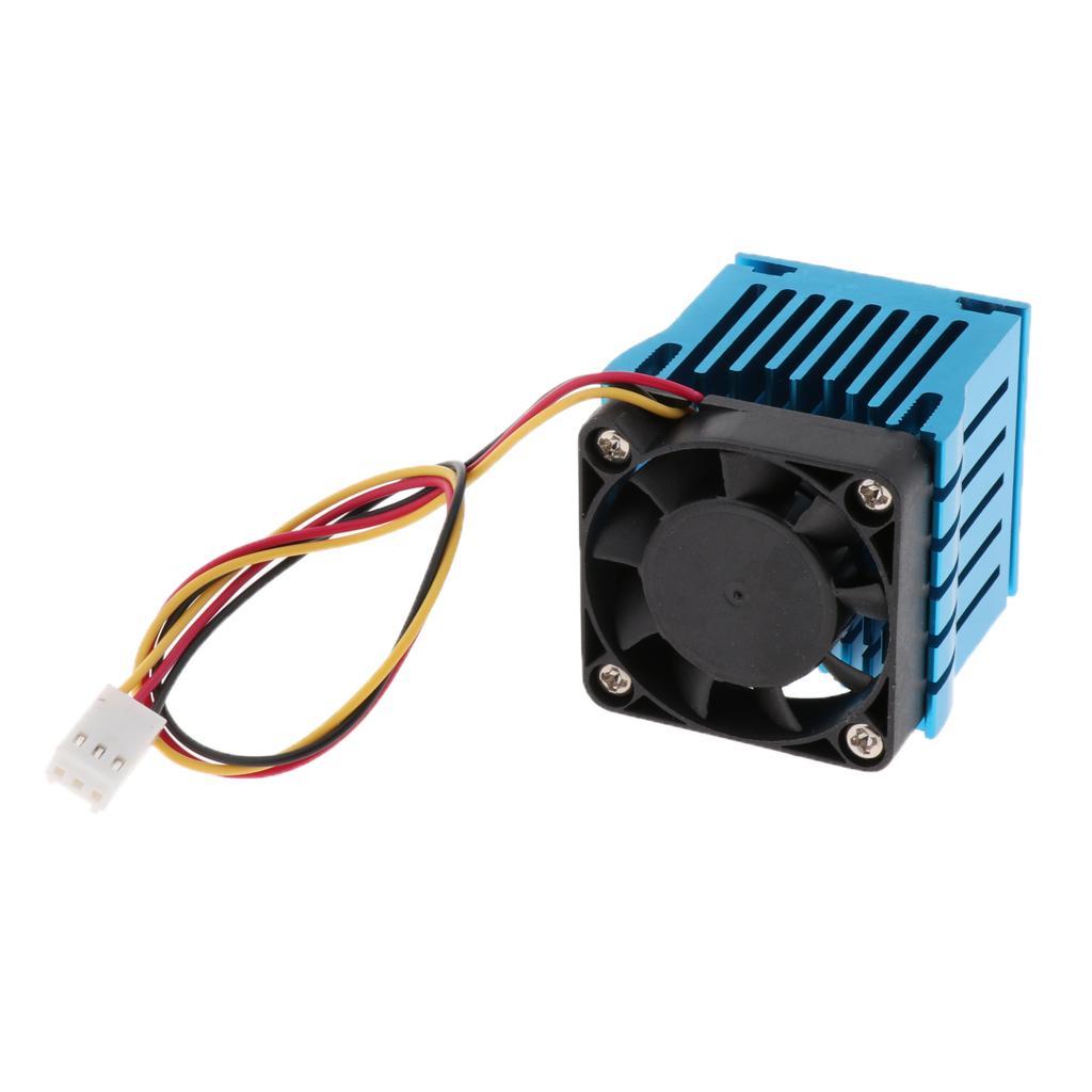 3 Pin 4cm Cooler Cooling Fan North-South Bridge for PC Laptop Blue