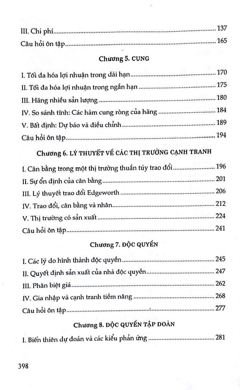 Kinh tế học vi mô( dùng cho hệ đào tạo sau đại học khối ngành kinh tế và quản trị kinh doanh)