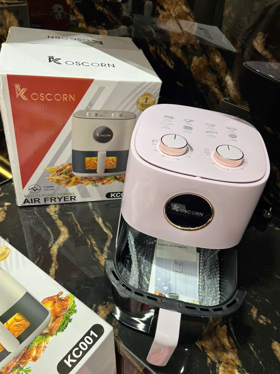 Nồi Chiên Không Dầu Koscorn 15L KC001 – Công Suất 1350W, Đa Năng, Tiết Kiệm Dầu, Bảo Hành 12 Tháng - HÀNG CHÍNH HÃNG MINIIN