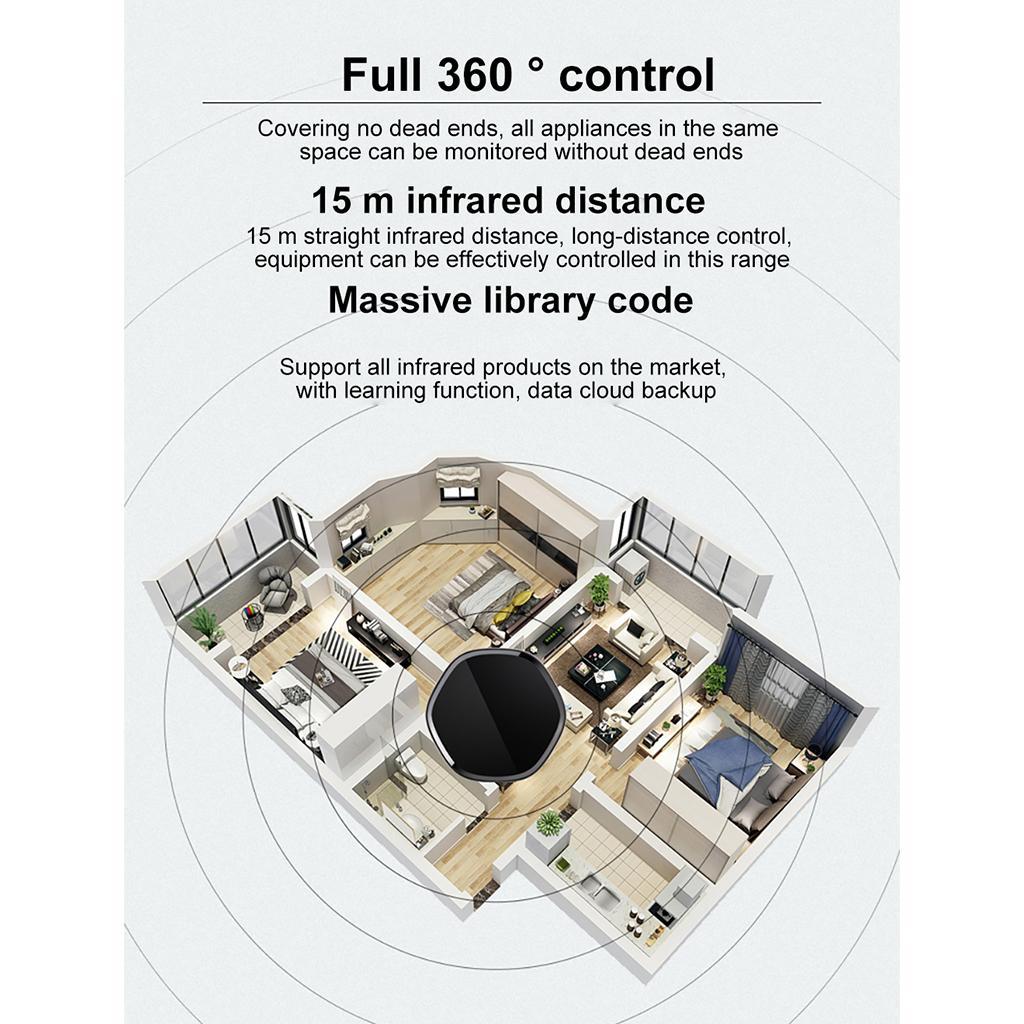 SMART HOME IR REMOTE CONTROL WIFI UNIVERSAL VOICE CONTROL BLASTER REMOTE HUB