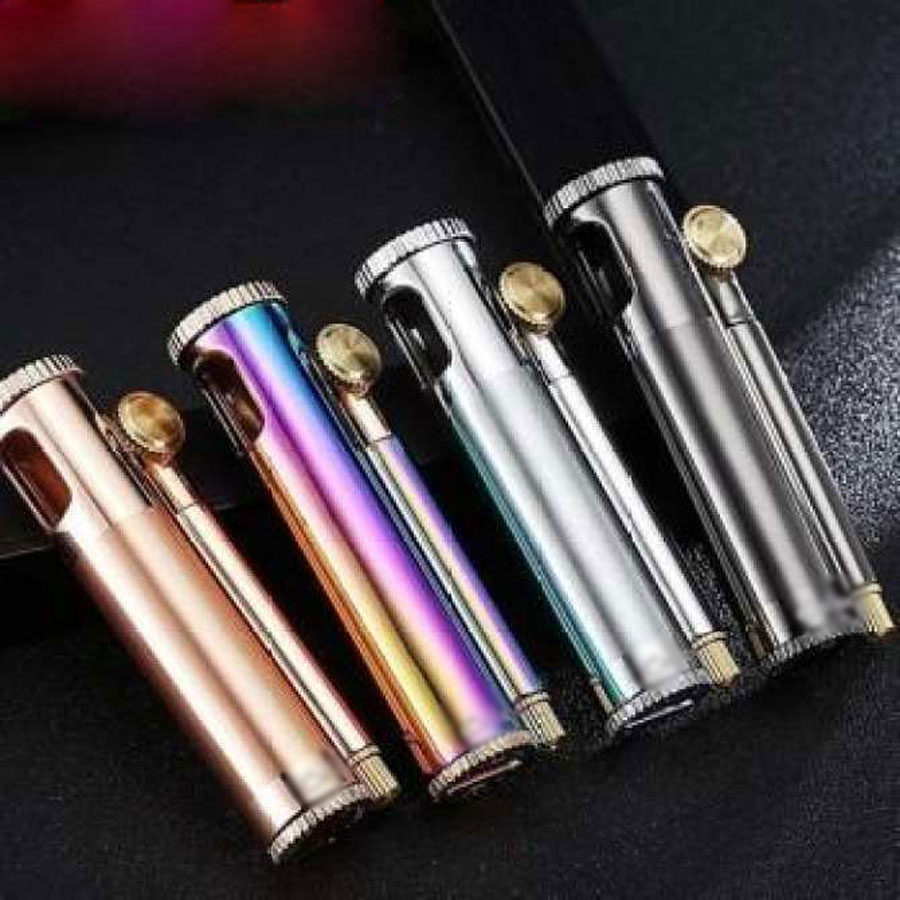 Hộp Quẹt, bật Lửa CF-680-1 Nhỏ Gọn + Tặng Tai Nghe Nhét Tai Cao Cấp
