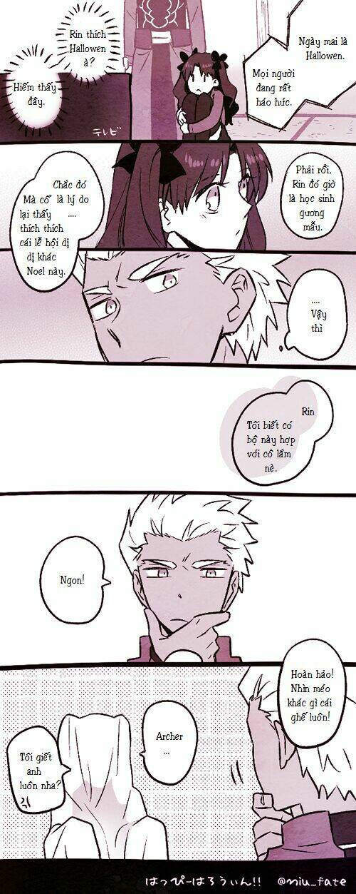 chén thánh: đêm định mệnh - doujinshi archer x rin chapter 2 7