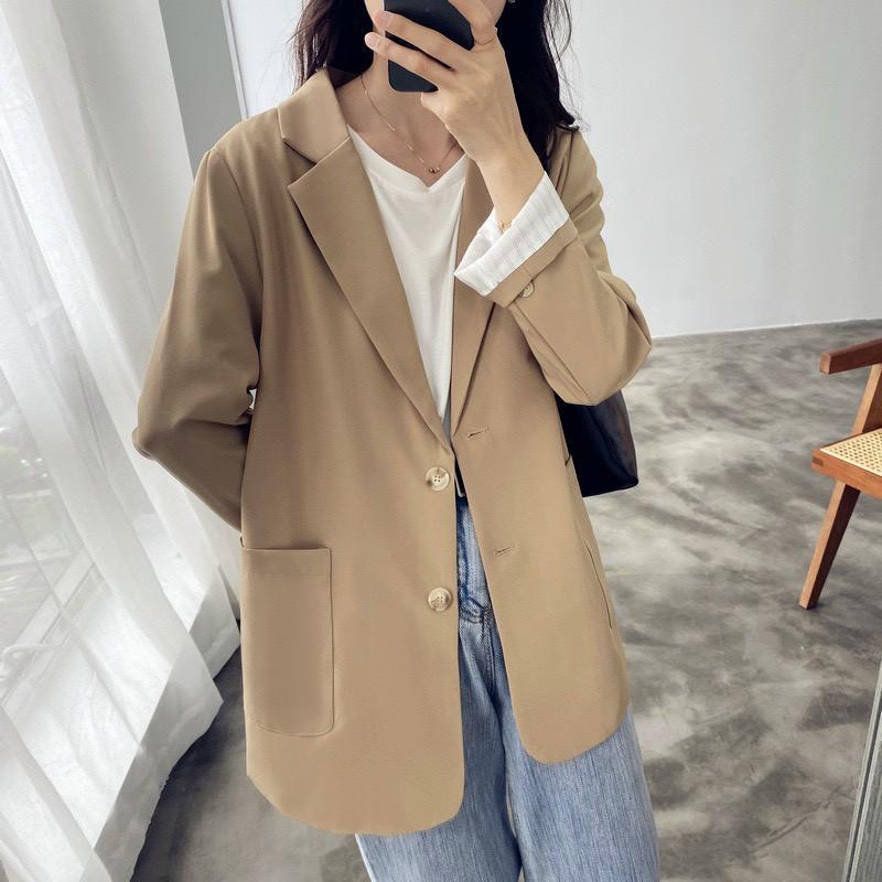 ÁO KHOÁC VEST NỮ BLAZER FORM DÀI