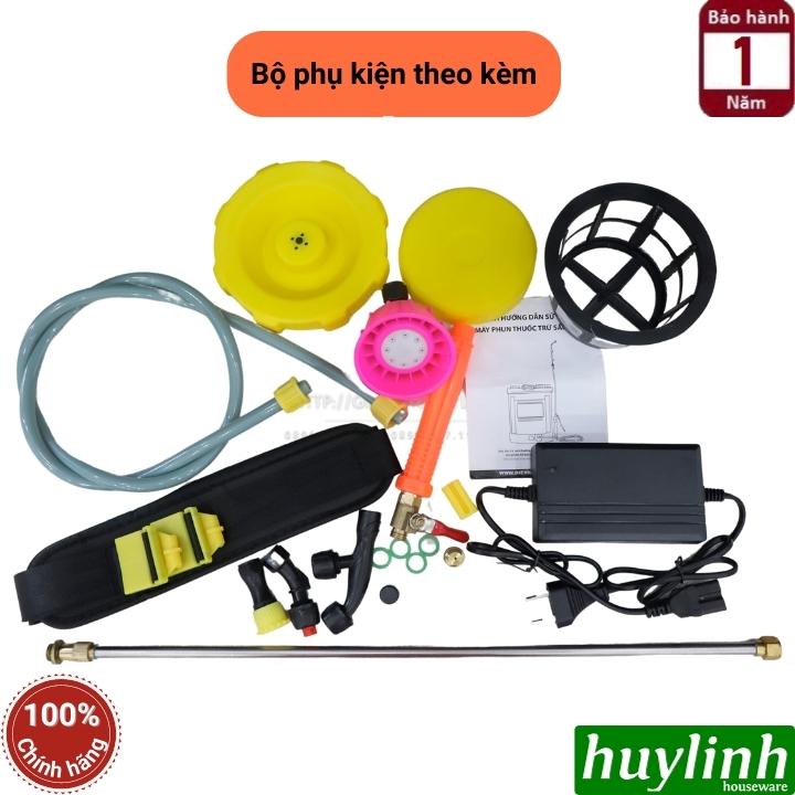 Bình xịt điện phun thuốc trừ sâu Con Ong Vàng COV20-DP - 20 lít - Bơm đôi - 12V/12AH - Thương hiệu Oshima