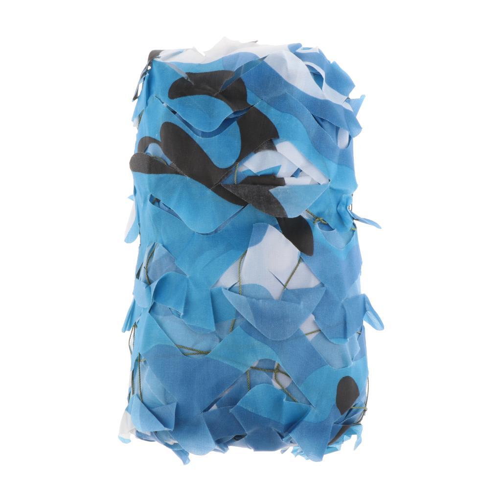 Premium Woodland Camouflage Netting Leaves Shooting Watch Blind Net Tarp Cover