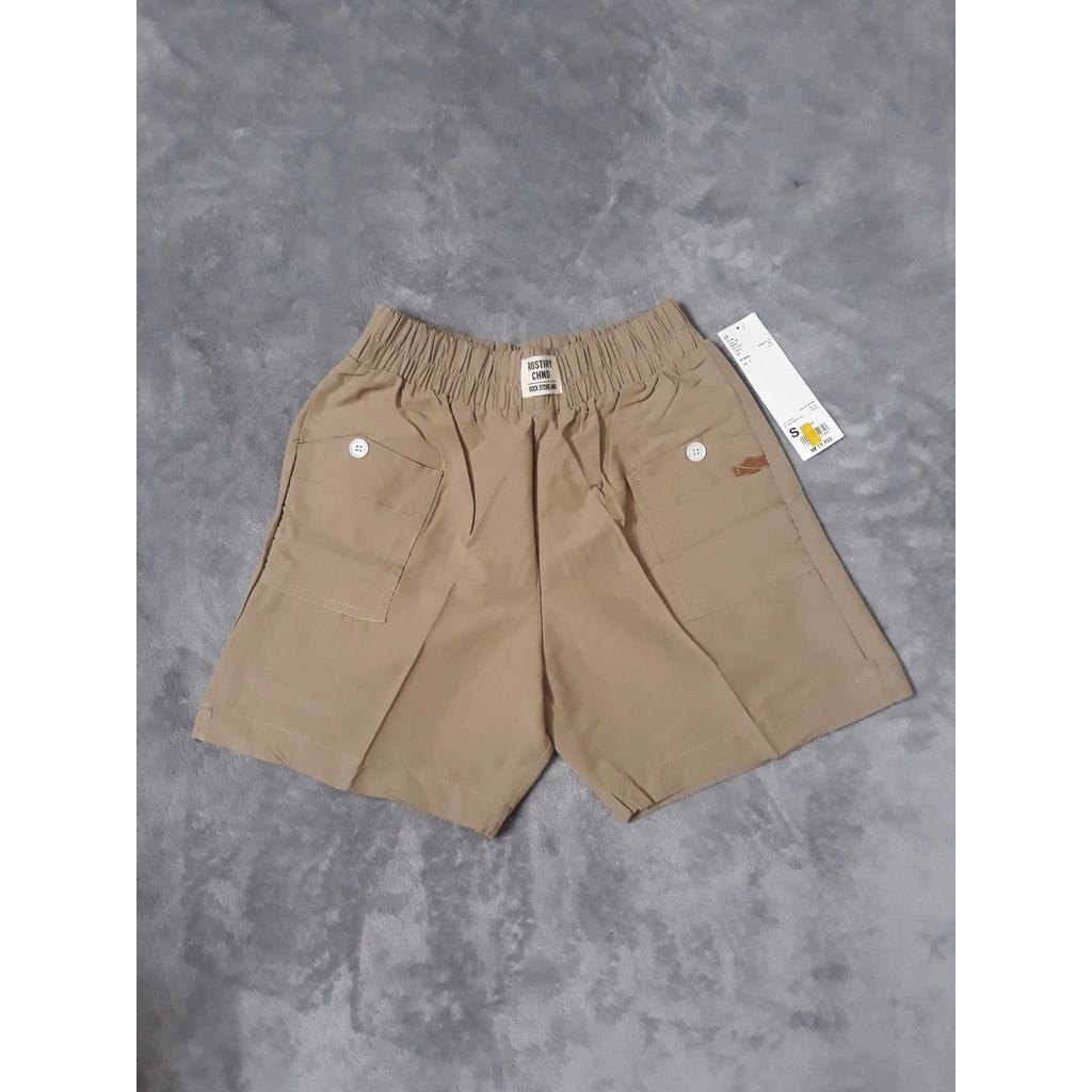 Quần short kaki nữ  lưng thun